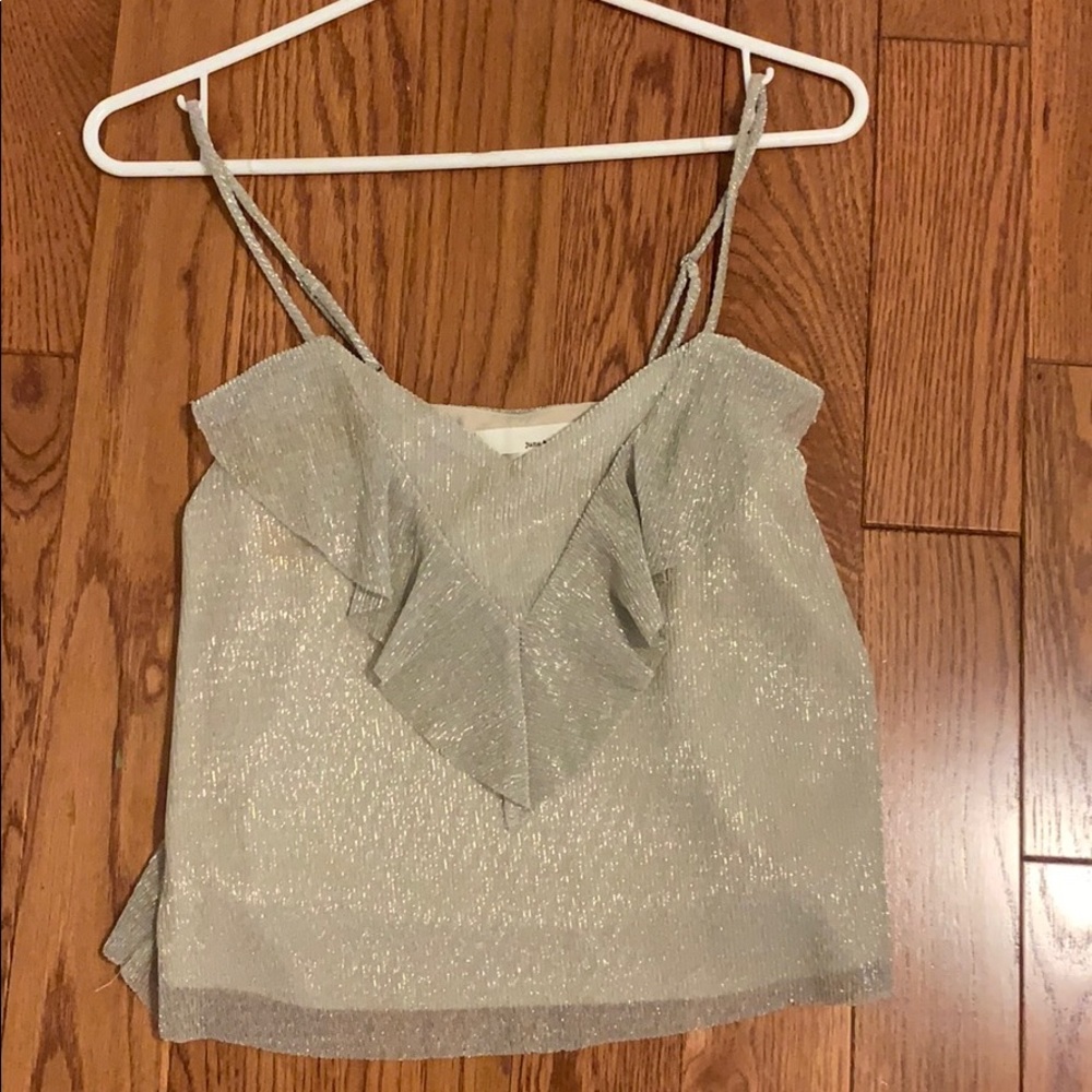 Jane & Hudson Gold shimmery camisole